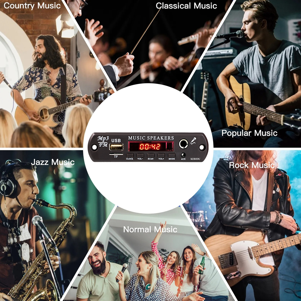 KEBIDU MP3 WMA Decoder Board B - Diy Electronics Audio recensione e prezzo
