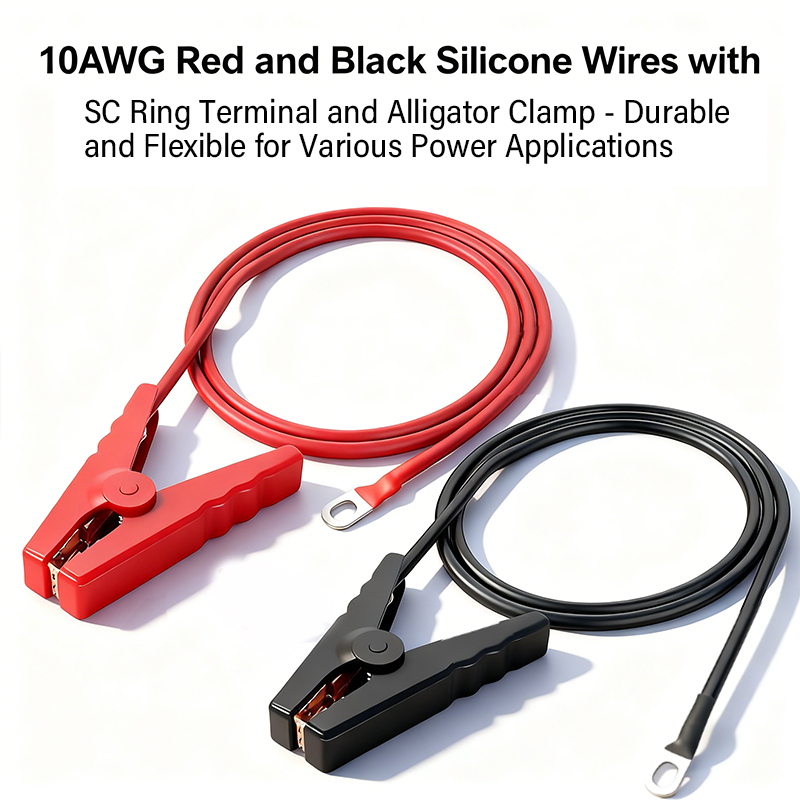 Car Jumper Cables Battery Alli - Crocodile Clip Set recensione e prezzo