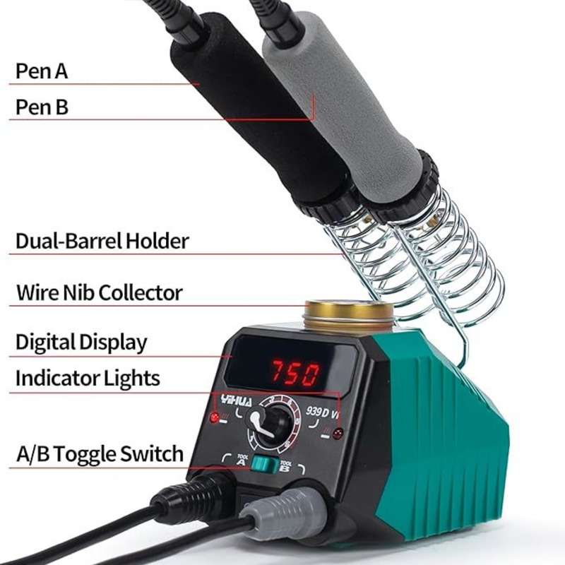 Dual Pen Soldering Station 250 - Diy Soldering Station No Electronics recensione e prezzo