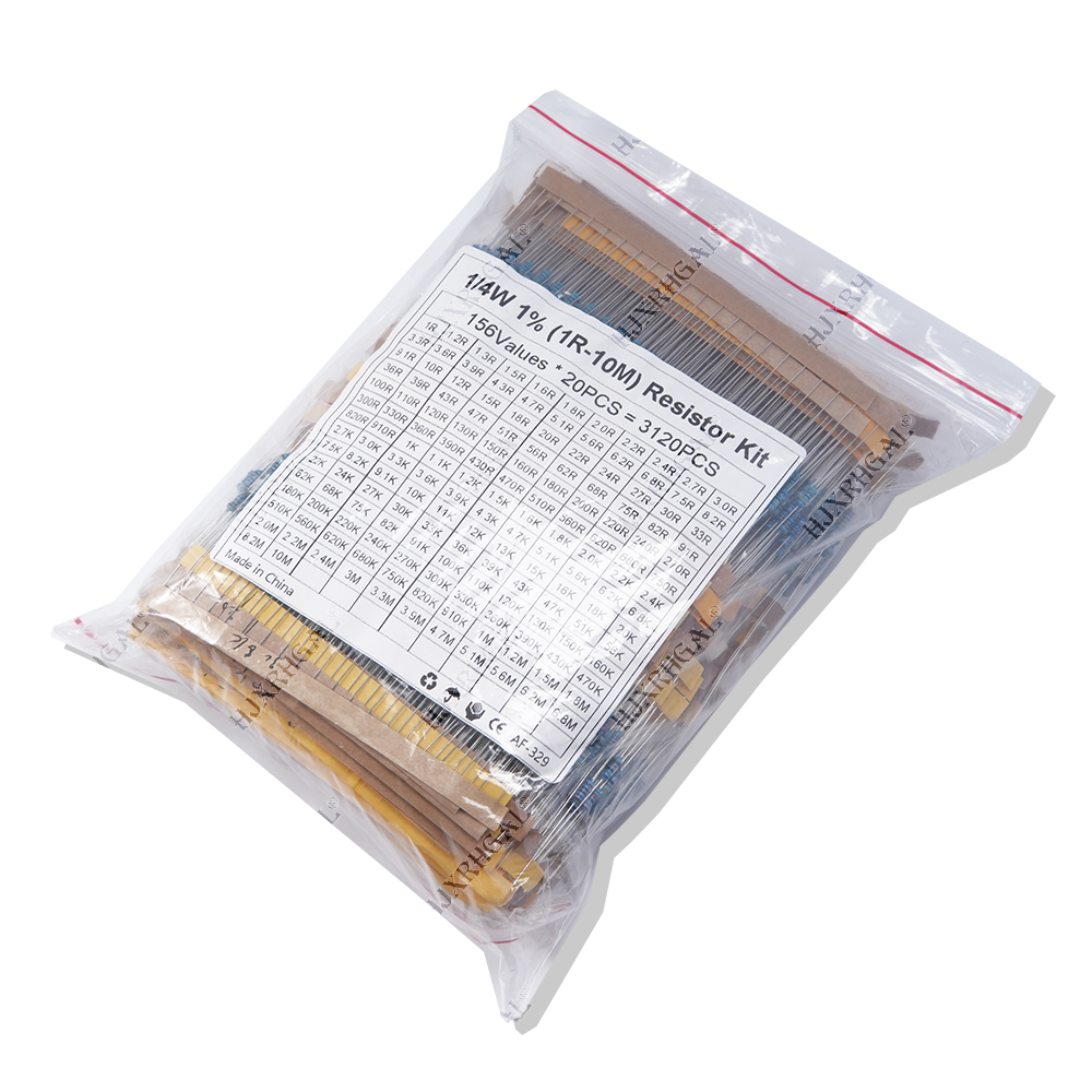3120pcs 156Values Electric Uni - Resistor Kit 1 4W recensione e prezzo