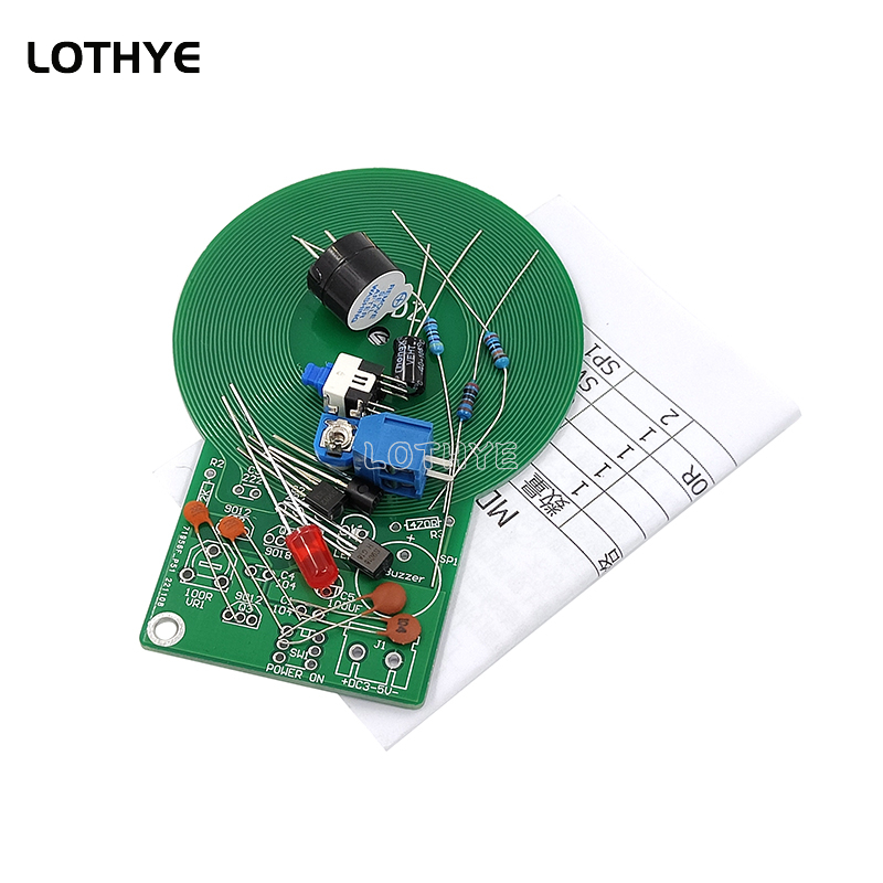 DC 3V-5V Metal Detector Kit DI - Diy Electronics Tools recensione e prezzo