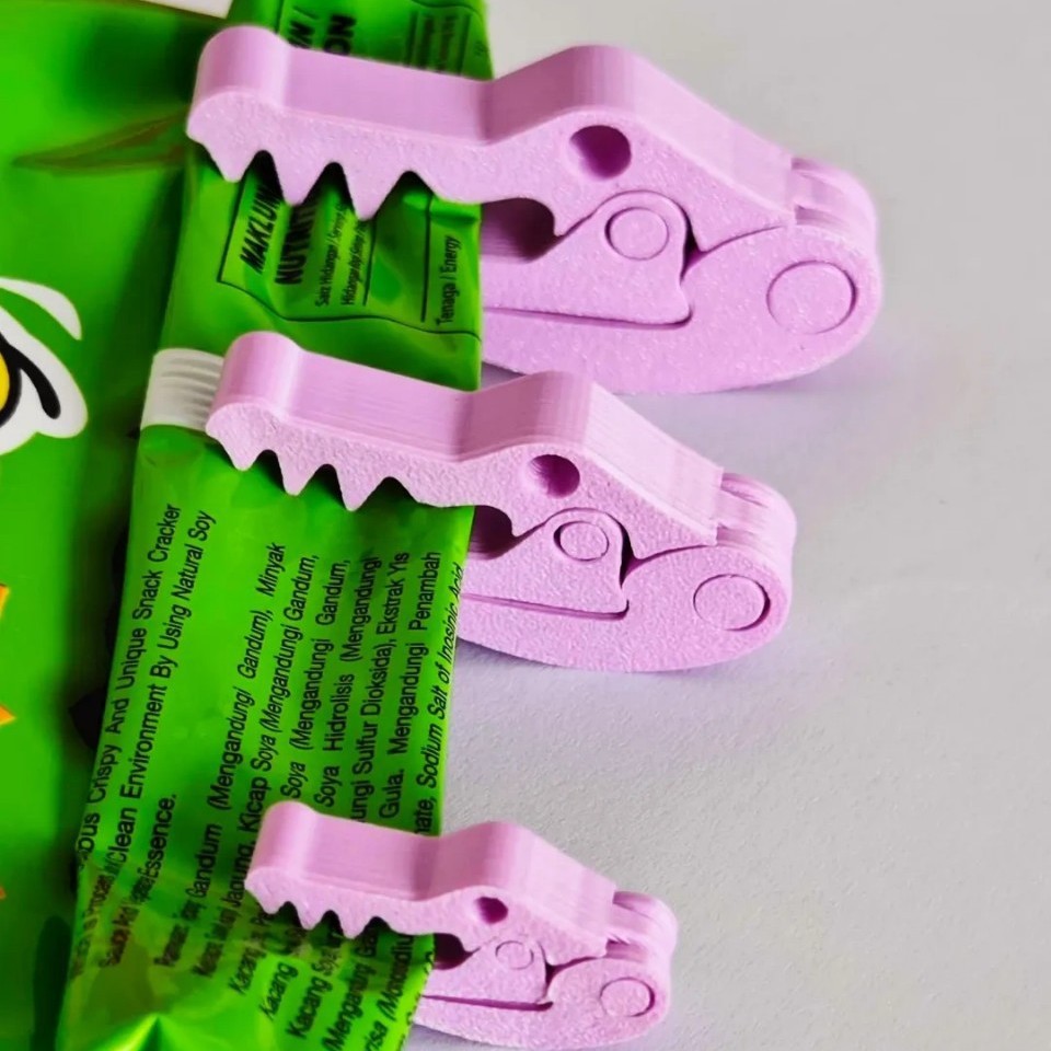 Fun Crocodile Food Sealing Cli - Crocodile Clip Set recensione e prezzo