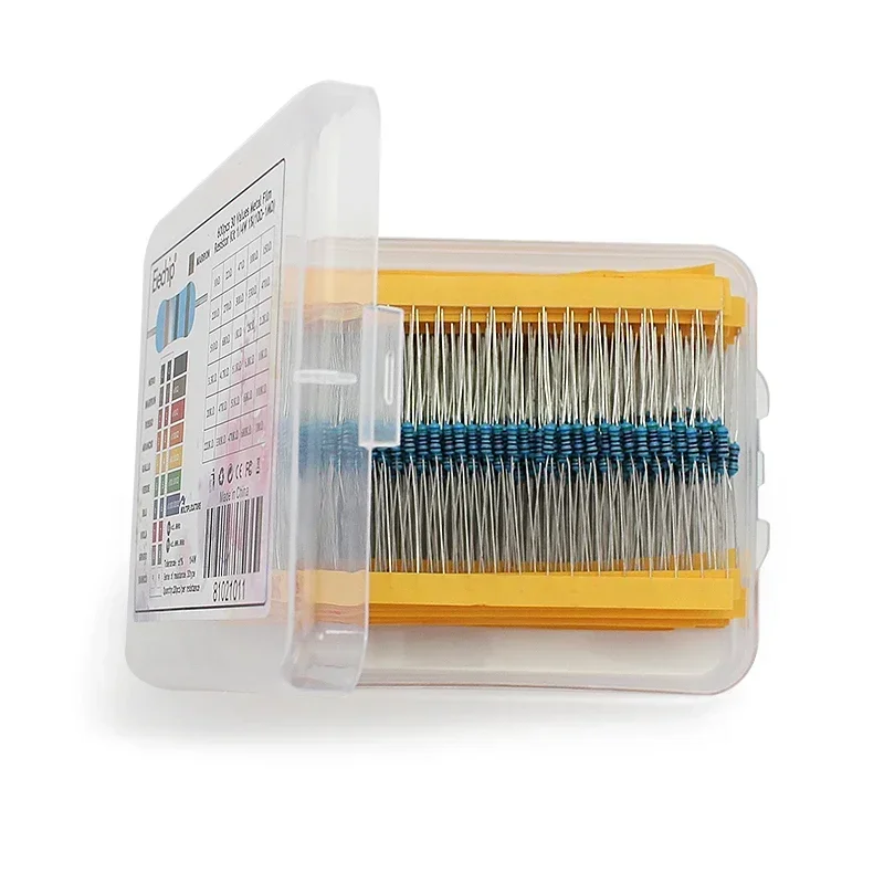 300/600PCS 30Values 1/4W Metal - Resistor Kit 1 4W recensione e prezzo