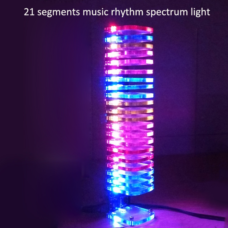 Light Cube 21-Segment LED Musi - Diy Electronics Market recensione e prezzo
