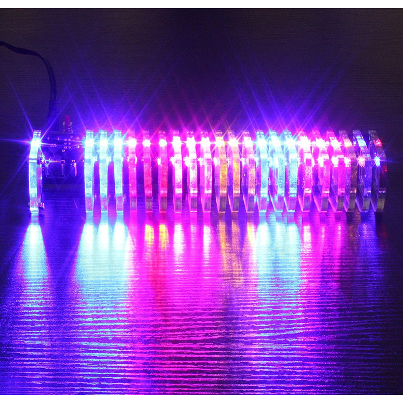 Light Cube 21-Segment LED Musi - Diy Electronics Market recensione e prezzo
