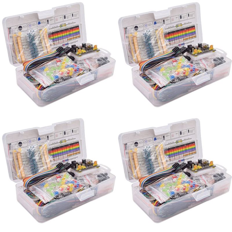 JABS-4X New Breadboard Set Ele - Diy Electronics Box recensione e prezzo