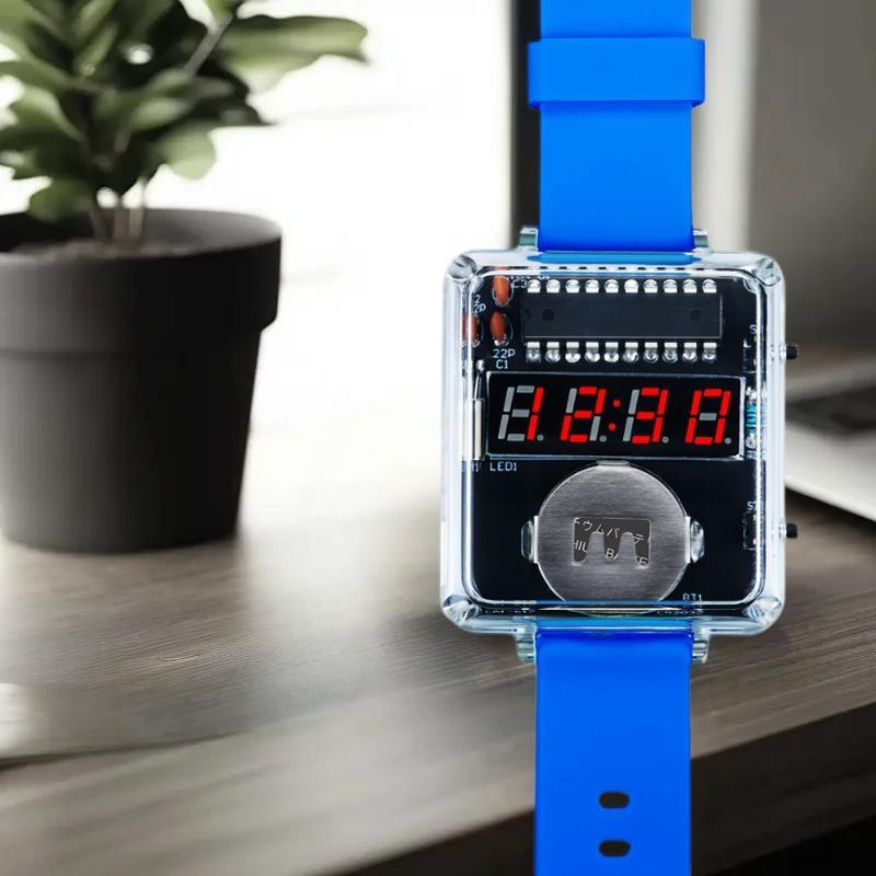 1Set DIY Electronic Watch Kit  - Diy Electronics Project Kit recensione e prezzo