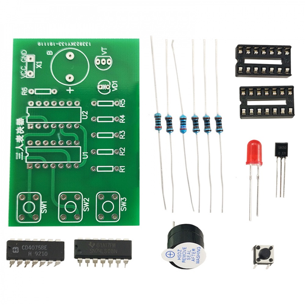 Three Person Voter Digital Cir - Diy Home Electronics Lab recensione e prezzo