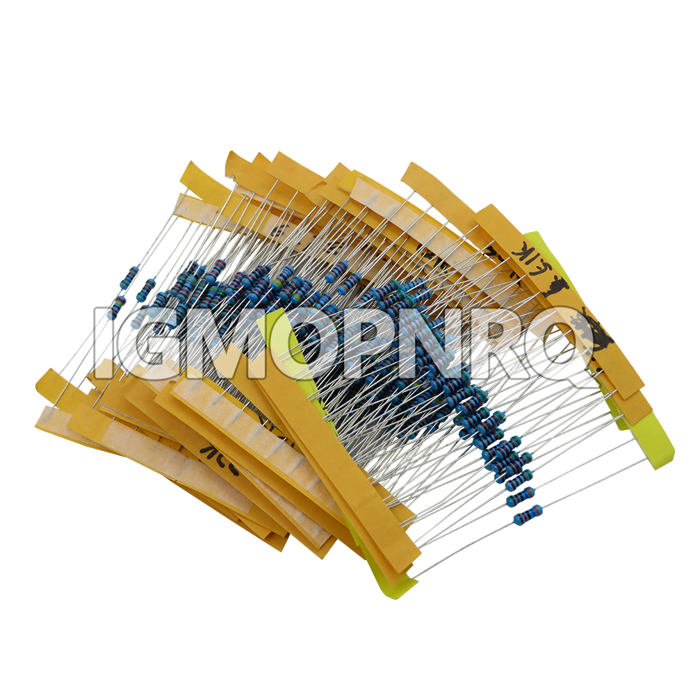 600pcs/set 30 Kinds 1/4W Resis - Resistor Kit 1 4W recensione e prezzo