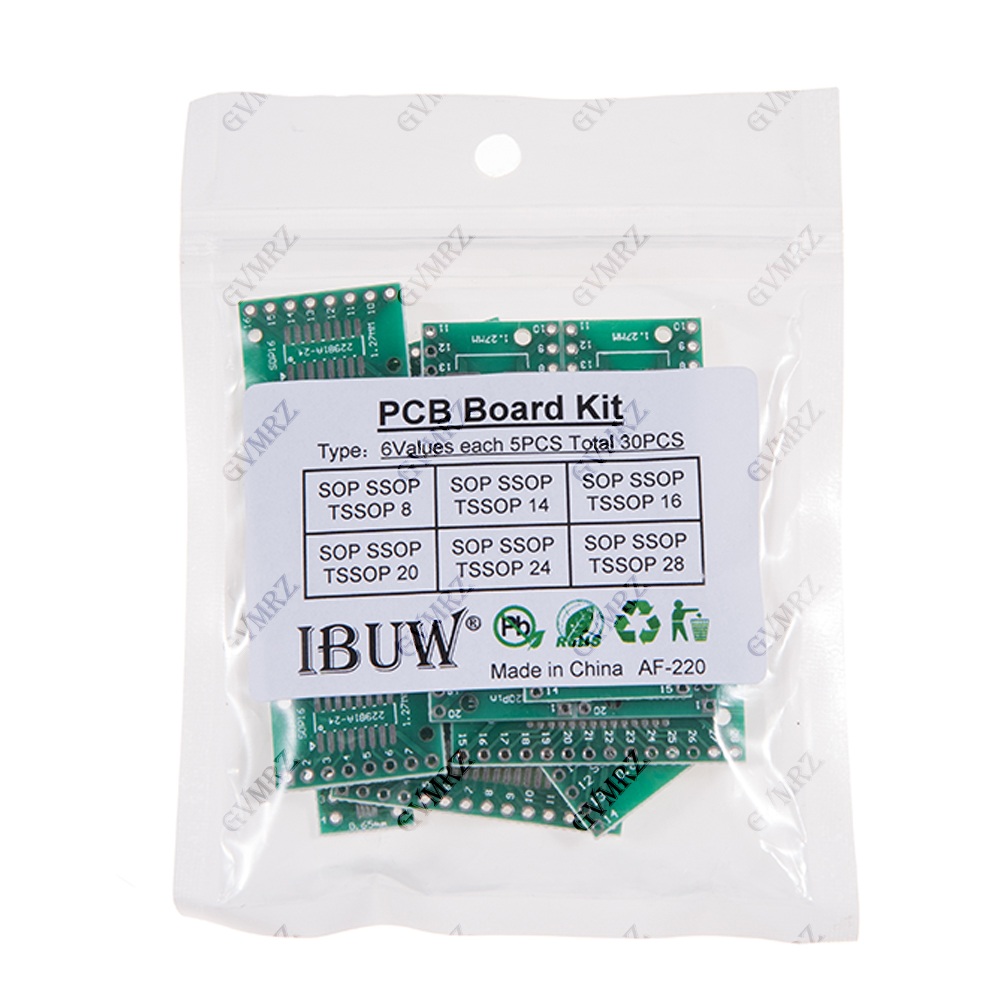 30PCS 6Values SOP SSOP TSSOP P - Diy Electronics Project Kit recensione e prezzo