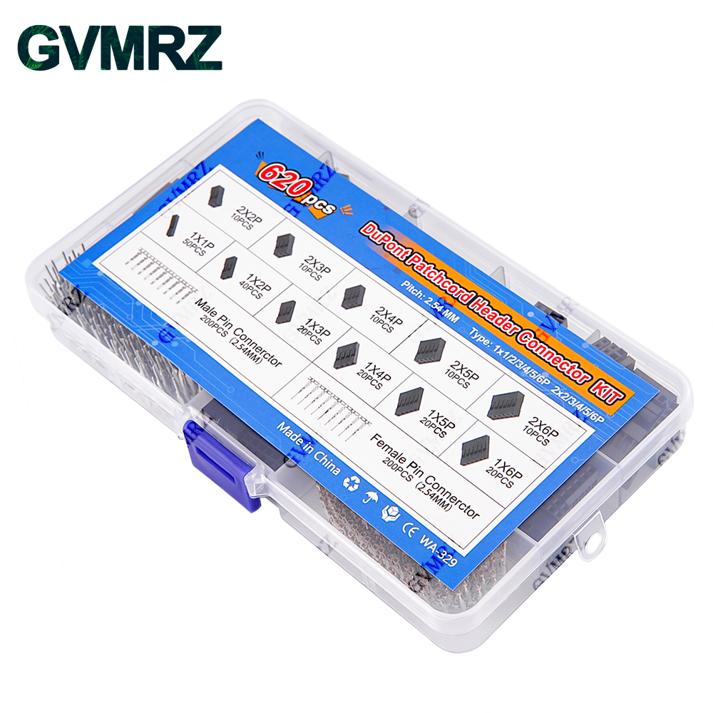 620PCS DuPont Header Connector - Diy Electronics Project Kit recensione e prezzo