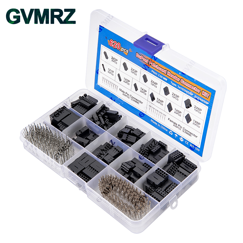 620PCS DuPont Header Connector - Diy Electronics Project Kit recensione e prezzo