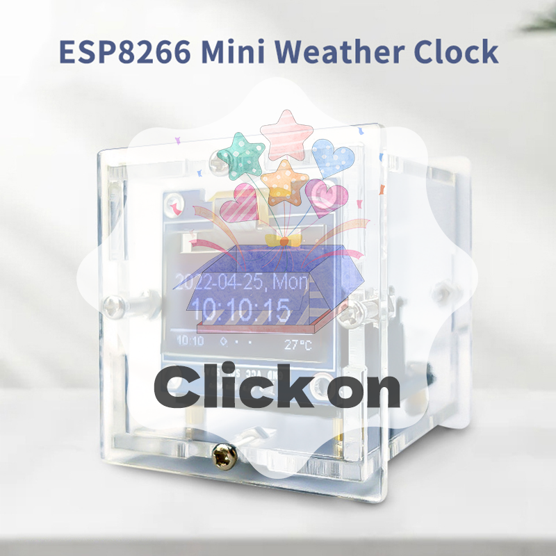 ESP8266 MINI Weather Clock WIF - Diy Soldering Station No Electronics recensione e prezzo