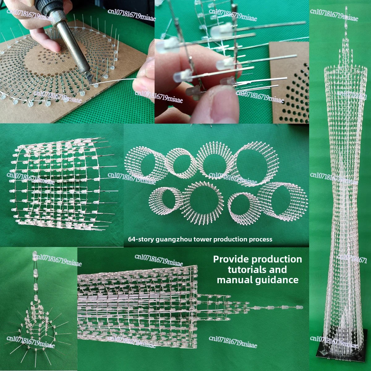 64-Floor Canton Tower DIY Kit  - Diy For Electronics recensione e prezzo