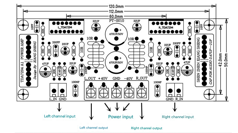 DIY Audio Kit 200W Audio Board - Diy Electronics Audio recensione e prezzo