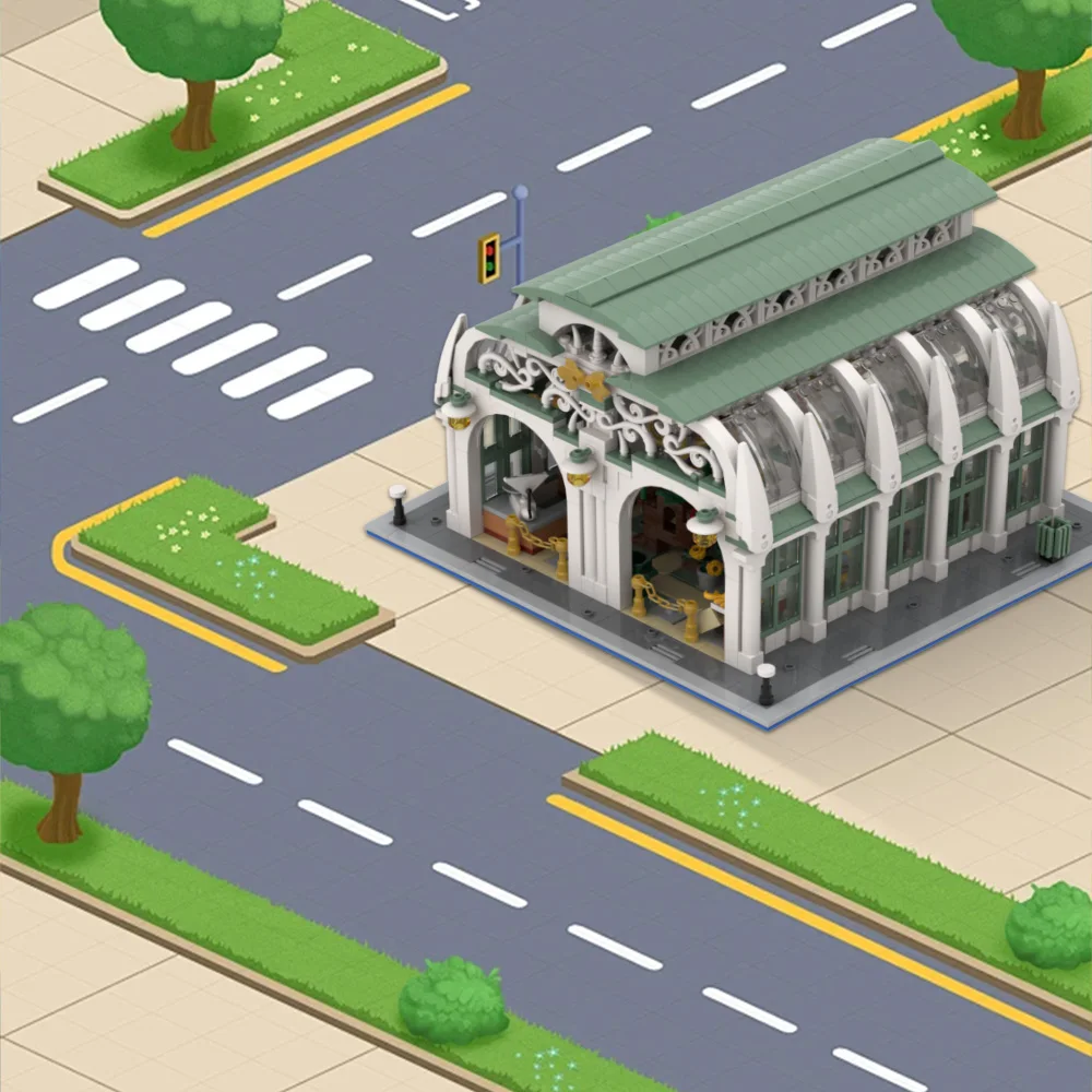 MOC City Market Hall Architect - Diy Electronics Market recensione e prezzo