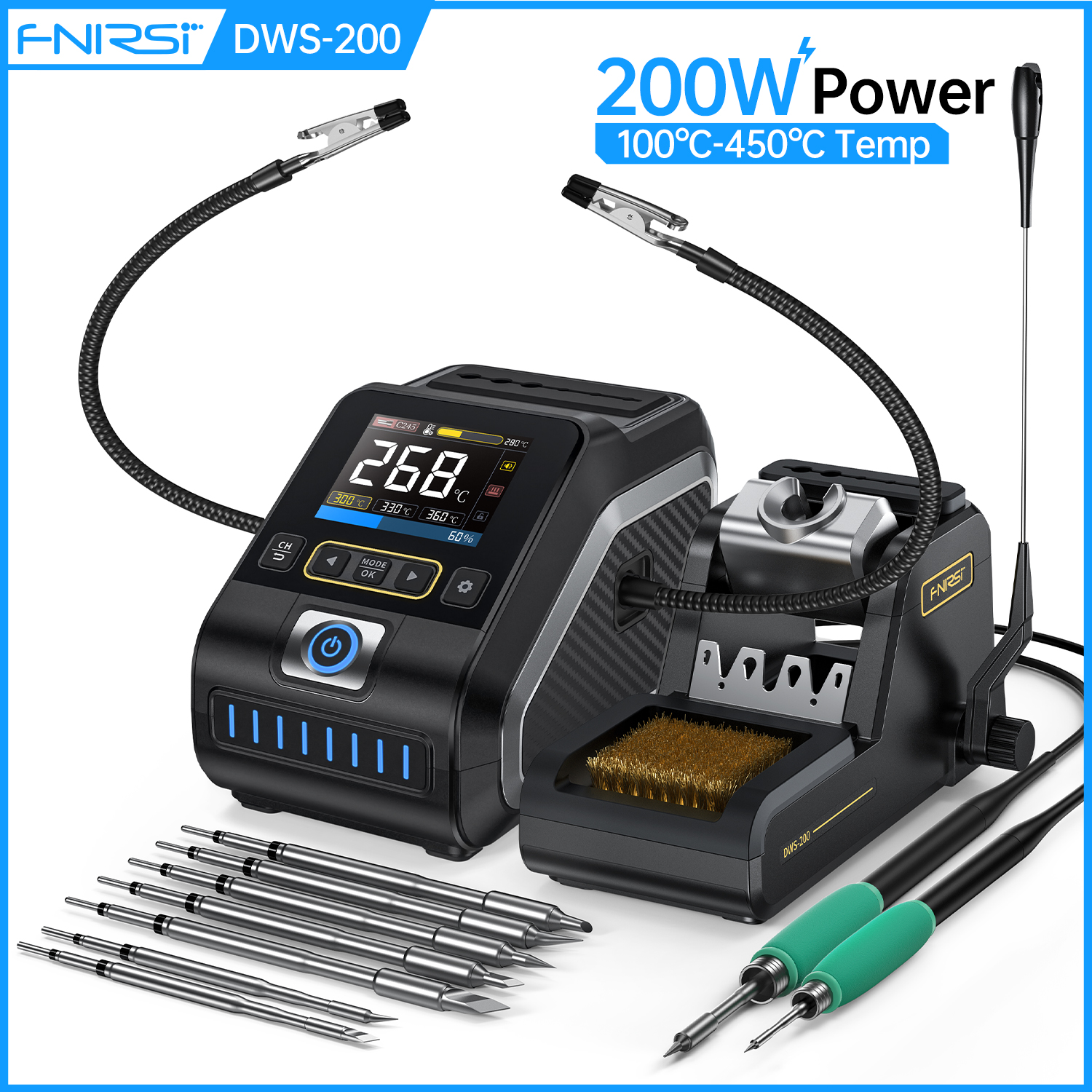 FNIRSI DWS-200 Electronic Sold - Diy Soldering Station No Electronics recensione e prezzo