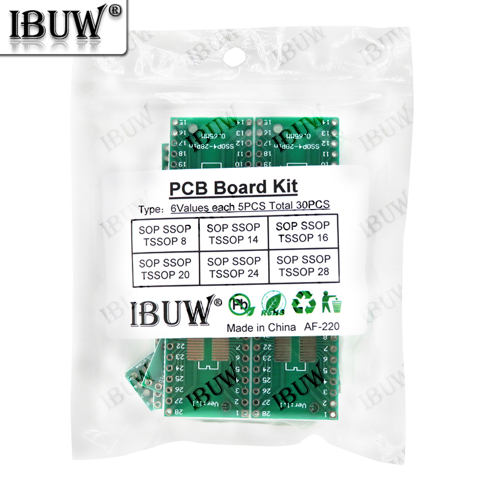 30PCS 6Values SOP SSOP TSSOP P - Diy Electronics Project Kit recensione e prezzo
