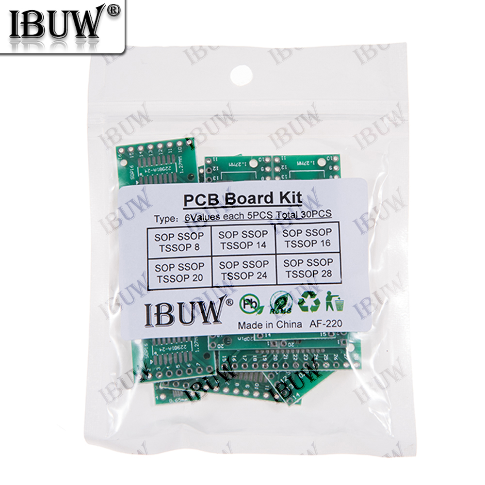 30PCS 6Values SOP SSOP TSSOP P - Diy Electronics Project Kit recensione e prezzo