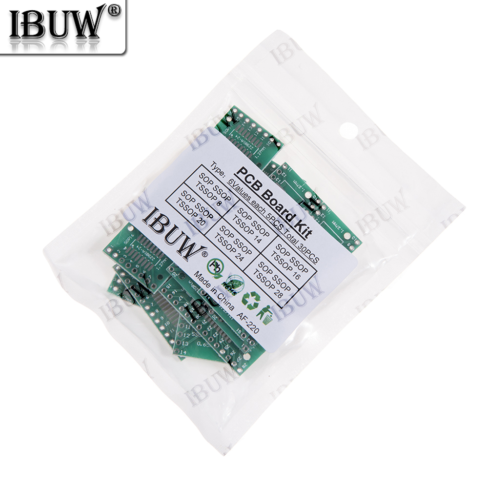 30PCS 6Values SOP SSOP TSSOP P - Diy Electronics Project Kit recensione e prezzo