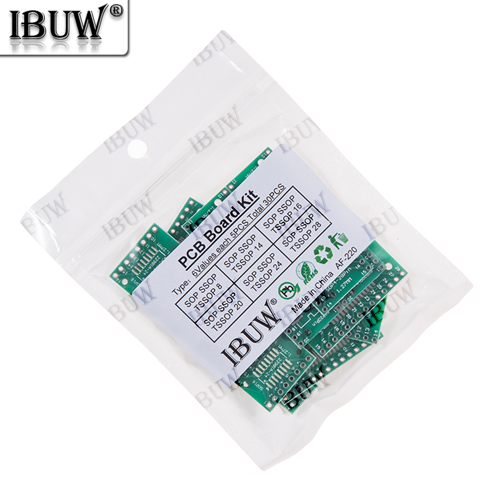 30PCS 6Values SOP SSOP TSSOP P - Diy Electronics Project Kit recensione e prezzo