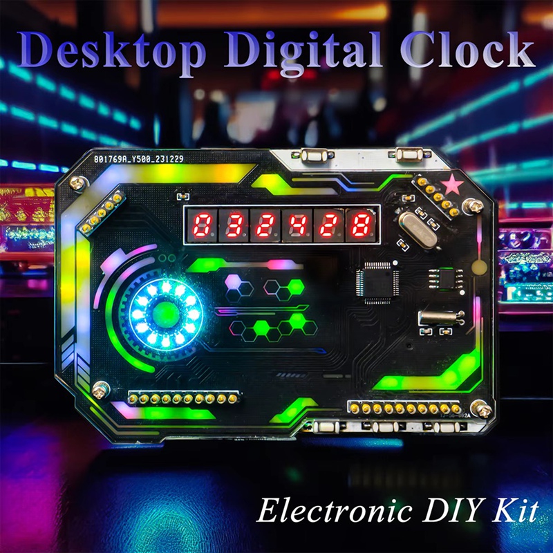 WISH Desktop Digital Clock Ele - Diy Innovative Electronics recensione e prezzo